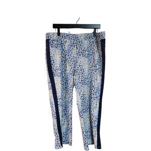 DC2 Miami Streetwear Athletic Cropped Animal Print Pants Womens size XL